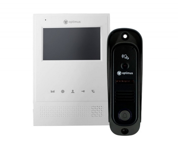 Комплект видеодомофона Optimus Leader IK-24B30IR (w+b) Фото Комплект видеодомофона Optimus Leader IK-24B30IR (w+b) Фото