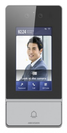 DS-KV9503-WBE1 Вызывная панель с функцией распознавания лиц Фото