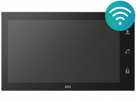 CTV-M4102FHD B (черный) Монитор видеодомофона со встроенным регистратором Фото CTV-M4102FHD B (черный) Монитор видеодомофона со встроенным регистратором Фото