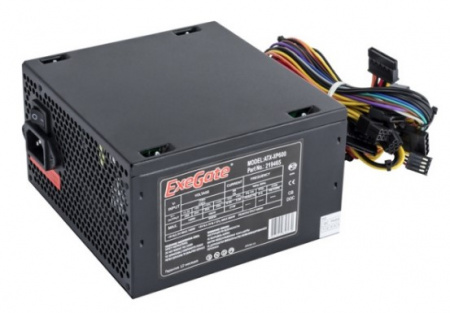 Блок питания 600W Exegate XP600 ATX EX219465RUS Фото