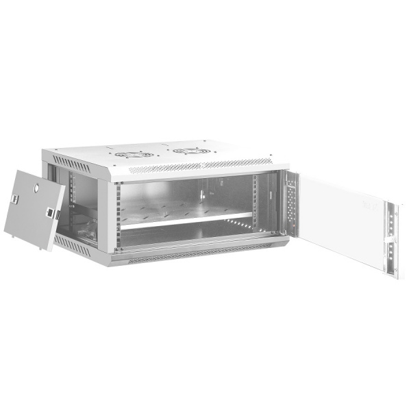 UB-WMC-4U-60/45-GD (G) Шкаф телекоммуникационный настенный 19 UB-WMC-4U-60/45-GD (G) Шкаф телекоммуникационный настенный 19