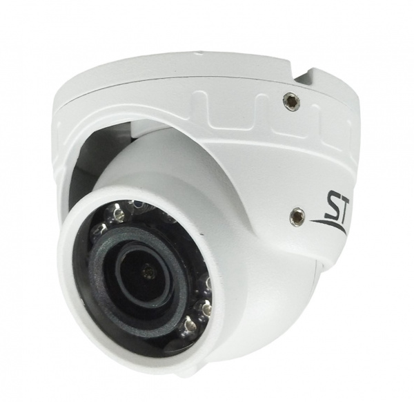 ST-S2501 БЕЛАЯ (2,8mm) 2Mp Уличная купольная IP-камера с ИК подсветкой до 25 м Фото