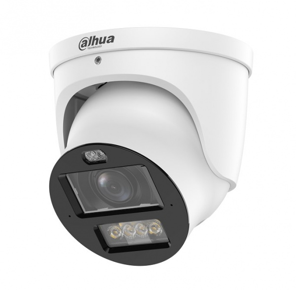 DH-IPC-HDW3849HP-ZAS-PV-2712-PRO Уличная купольная IP-видеокамера WizColor с ИИ и активным сдерживанием 8Мп Фото