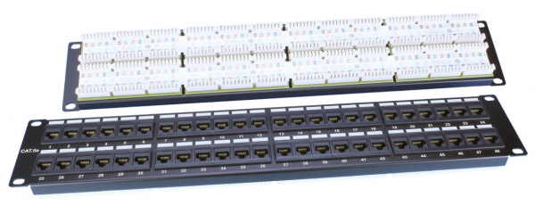 Hyperline PP3-19-48-8P8C-C5E-110D Патч-панель 19 Hyperline PP3-19-48-8P8C-C5E-110D Патч-панель 19