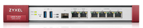 Межсетевой экран Zyxel USG FLEX 200 с набором подписок на 1 год [USGFLEX200-EUCI02F] Фото