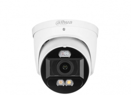 DH-IPC-HDW3449HP-ZAS-PV-S5 Уличная купольная IP-видеокамера Full-color с ИИ и активным сдерживанием 4Мп (2.7~13,5мм) Фото