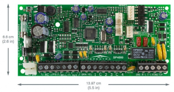 Контрольная панель от 4 до 32 зон, 4 зоны на плате, 2 подсистемы Фото Контрольная панель от 4 до 32 зон, 4 зоны на плате, 2 подсистемы Фото