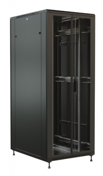 WR-TT-4286-DD-RAL9004 Шкаф напольный 19-дюймовый, 42U, 2055x800х600 мм (ВхШхГ) Фото