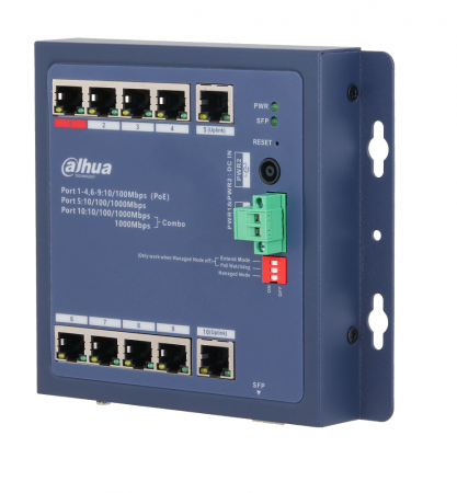 DH-CHS4110-8ET-90-F 8-портовый PoE коммутатор с функцией облачного управления Фото