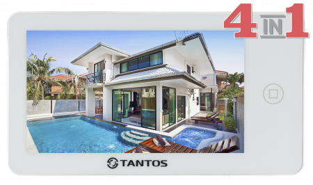 NEO (white) HD монитор цветного видеодомофона Фото