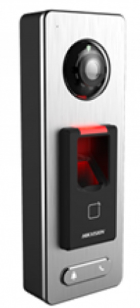 DS-K1T501SF Терминал доступа со считывателями Mifare карт, отпечатков пальцев и 2Мп камерой Фото