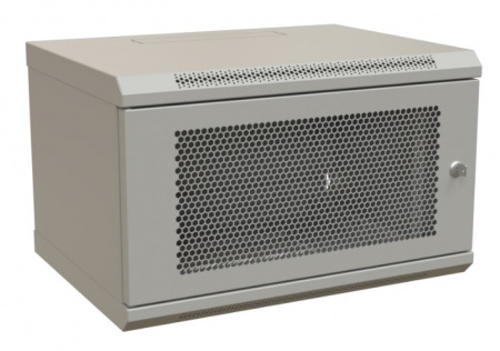 WR-TW-0645-SD-RAL7035 Шкаф настенный 19-дюймовый (19