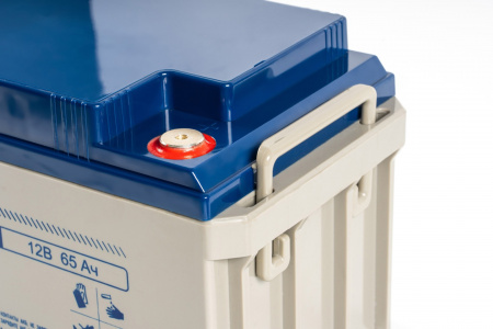 SKAT SB 1265S АКБ свинцово-кислотная тип AGM 12V 65Ач Iзар.26А, клеммы под болт М6 Фото