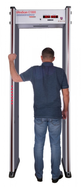 Арочный металлодетектор UltraScan C1800 серия T с термодатчиком Фото