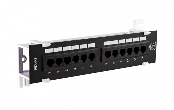 Патч-панель настенная, 12 портов RJ-45, категория 5е  REXANT Фото Патч-панель настенная, 12 портов RJ-45, категория 5е  REXANT Фото