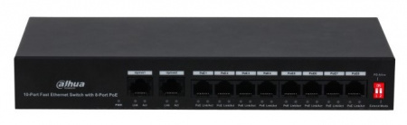 DH-PFS3010-8ET-65 8-портовый неуправляемый коммутатор с РоЕ Фото