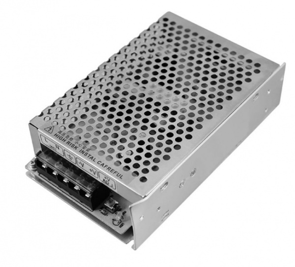 Источник питания 220 V AC/12 V DC 6 A 72 W с разъемами под винт, без влагозащиты (IP23) Фото Источник питания 220 V AC/12 V DC 6 A 72 W с разъемами под винт, без влагозащиты (IP23) Фото