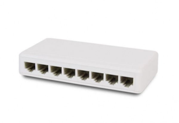 AT-NS-8 (B) 8 портовый неуправляемый коммутатор Фото