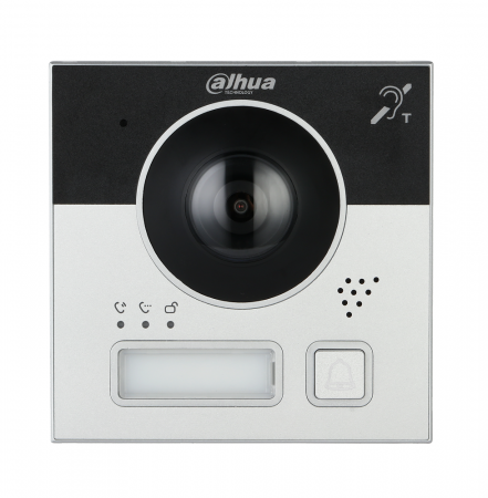 DHI-VTO4202F-PI1 Основной IP-модуль вызывной панели с камерой 2 МП и механической кнопкой Фото