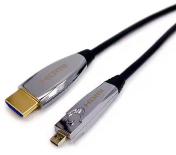 HDMI v2.1 кабель оптический 4K HDR Pro-HD Expert 20 метров, со съёмным наконечником Фото HDMI v2.1 кабель оптический 4K HDR Pro-HD Expert 20 метров, со съёмным наконечником Фото