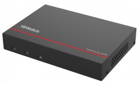 DS-N204EP(1TB) 4-х канальный IP-регистратор c 4-мя PoE интерфейсами и встроенным eSSD накопителем  Фото