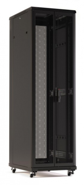 Hyperline TTR-2261-DD-RAL9005 Шкаф напольный 19-дюймовый, 22U, 1166x600х1000 мм (ВхШхГ) Фото