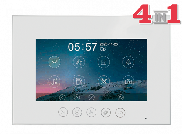 Marilyn HD s VZ (white) Монитор цветного видеодомофона 7 дюймов Фото Marilyn HD s VZ (white) Монитор цветного видеодомофона 7 дюймов Фото