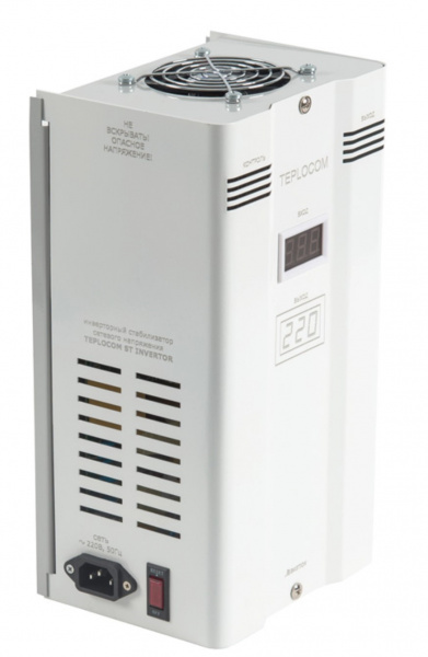 Teplocom ST 1000 Invertor Фазоинверторный стабилизатор сетевого напряжения Фото Teplocom ST 1000 Invertor Фазоинверторный стабилизатор сетевого напряжения Фото