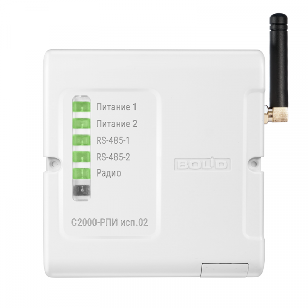 С2000-РПИ исп.02 Радиоповторитель интерфейсов RS232/RS485 Фото С2000-РПИ исп.02 Радиоповторитель интерфейсов RS232/RS485 Фото