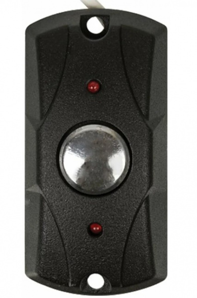 FE-100 (Черная) Кнопка выхода накладная, вандалозащищенная Фото