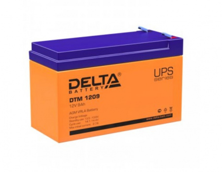 DTM 1209 Свинцово-кислотный аккумулятор DELTA Фото