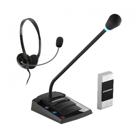 Stelberry S-402 Устройство переговорное клиент-кассир, дуплексное Фото