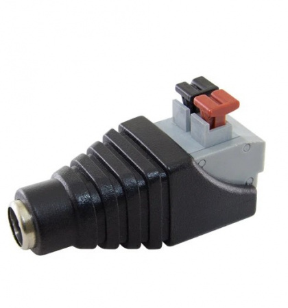 Разъем питания гнездо 2.1х5.5 с быстрозажимной колодкой (блистер) REXANT Фото