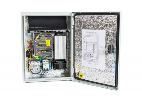 SKAT PoE-8E-1G-1S исп.5 коммутатор уличный PoE Plus,мощность 120Вт,8-Ethernet,1-Uplink,1-SFP Фото