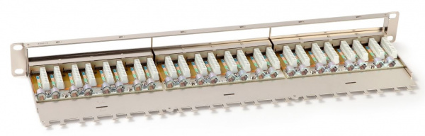 Hyperline PPHD-19-48-8P8C-C6A-SH-110D Патч-панель высокой плотности 19 Hyperline PPHD-19-48-8P8C-C6A-SH-110D Патч-панель высокой плотности 19
