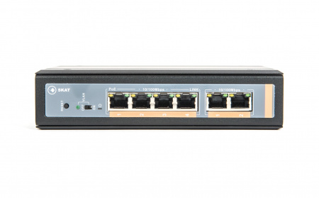 SKAT PoE-IN-4E-2E Коммутатор с питанием по PoE Фото