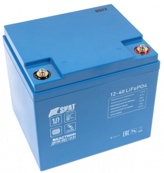 Skat i-Battery 12-40 LiFePo4 аккумуляторная батарея Фото Skat i-Battery 12-40 LiFePo4 аккумуляторная батарея Фото