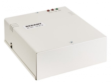 Блок питания резервированный 12В, 5А, под АКБ 7А/ ч DC-497 Фото