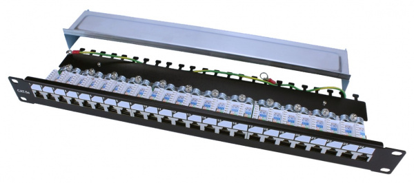 Hyperline PP3-19-24-8P8C-C5E-SH-110D Патч-панель 19 Hyperline PP3-19-24-8P8C-C5E-SH-110D Патч-панель 19