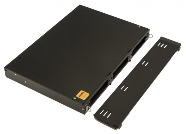 Hyperline FO-19V-1U-3xSLT-W130H30-24UN-BK Бокс оптический универсальный 19