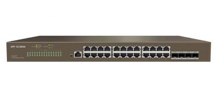 G5328F Управляемый L3 коммутатор IP-COM с 24 Ethernet портами 10/100/1000 Мбит/с, 4 SFP 100/1000 Мбит/с Фото