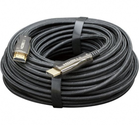 Активный оптический кабель HDMI Cablexpert, 80м, v2.0, 19M/19M, AOC Premium Series. Фото