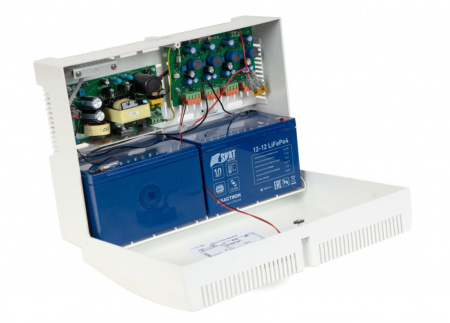 SKAT-V.8 Li-Ion источник питания 12В, 8 каналов х 0,5А встроенная Li-ion АКБ 2х12А Фото