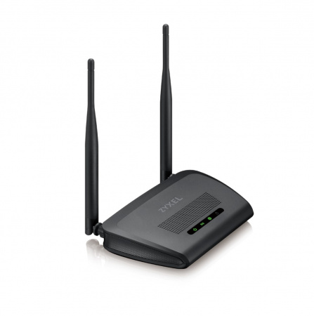 Wi-Fi машрутизатор Zyxel NBG-418N v2, 802.11b/g/n (300 Мбит/с), 1xWAN, 4xLAN (без поддержки L2TP), м Фото