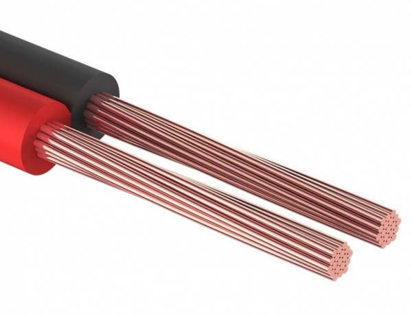 Кабель акустический ШВПМ PROconnect 2х1,50 мм², красно-черный, бухта 100 м Фото