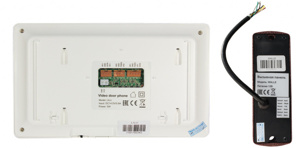 Tantos LILU kit Комплект бюджетного домофона Фото Tantos LILU kit Комплект бюджетного домофона Фото