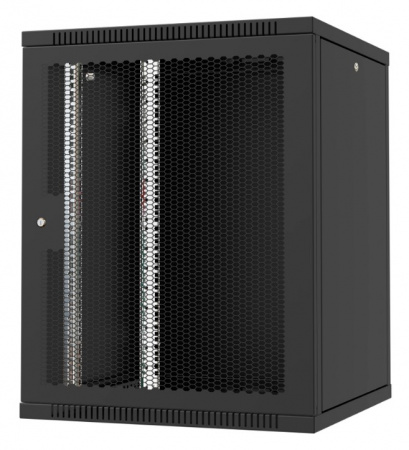 ТЕЛКОМ TL-15.6.6-П.9005МА Шкаф настенный 15U 600x600x757мм (ШхГхВ) телекоммуникационный 19