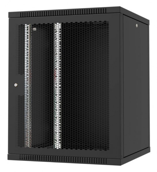 ТЕЛКОМ TL-15.6.6-П.9005МА Шкаф настенный 15U 600x600x757мм (ШхГхВ) телекоммуникационный 19