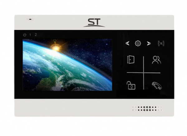 ST-M102/4 (S) ЧЕРНЫЙ Монитор домофона цветной Фото