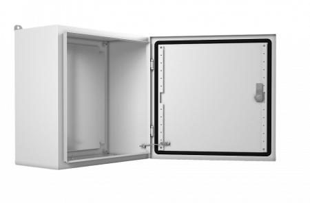Электротехнический распределительный шкаф IP66 навесной (В600 × Ш600 × Г250) EMW c одной дверью Фото